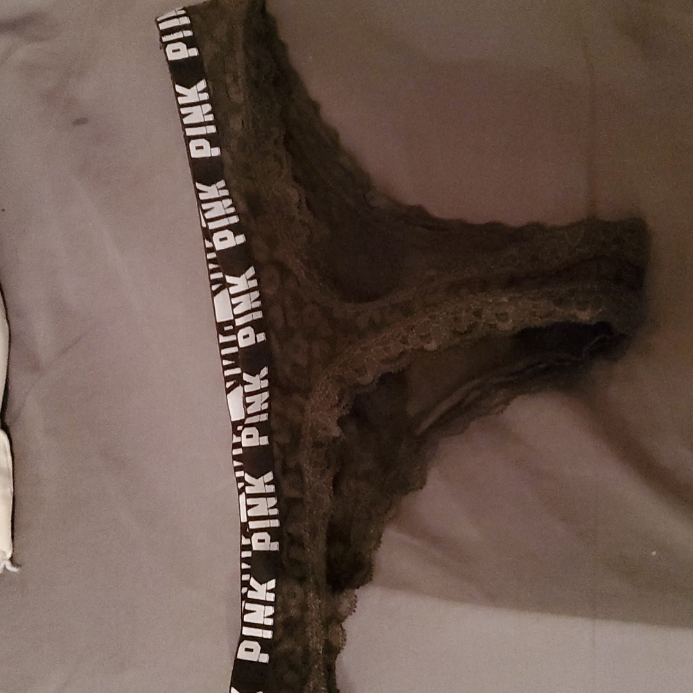 Vs pink vintage thong panties